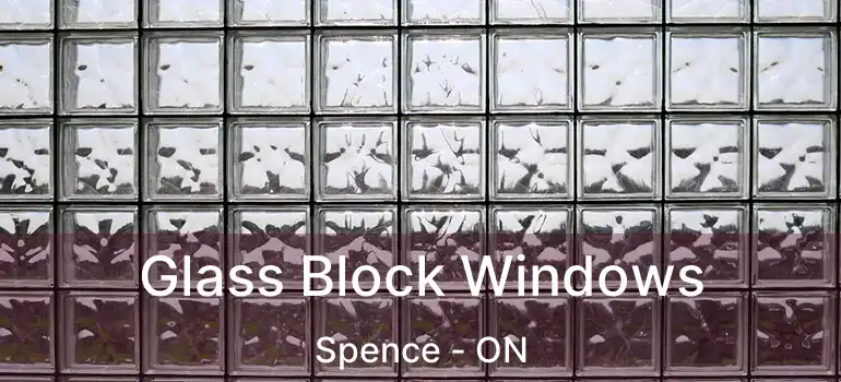  Glass Block Windows Spence - ON