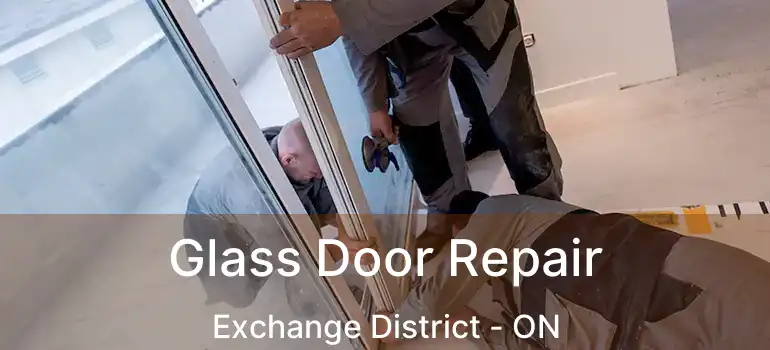  Glass Door Repair Exchange District - ON