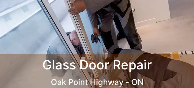  Glass Door Repair Oak Point Highway - ON