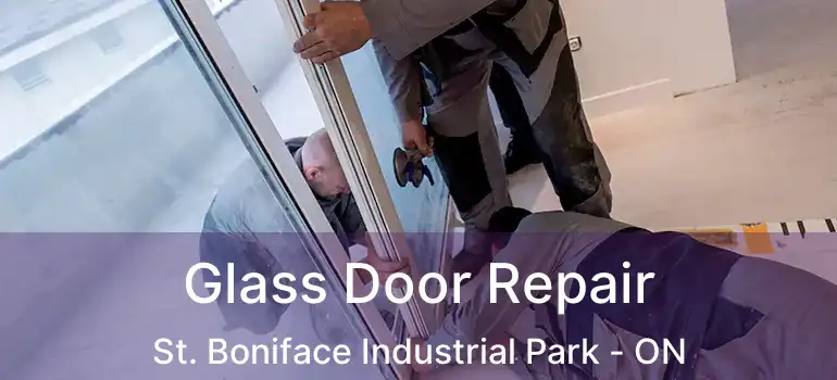  Glass Door Repair St. Boniface Industrial Park - ON