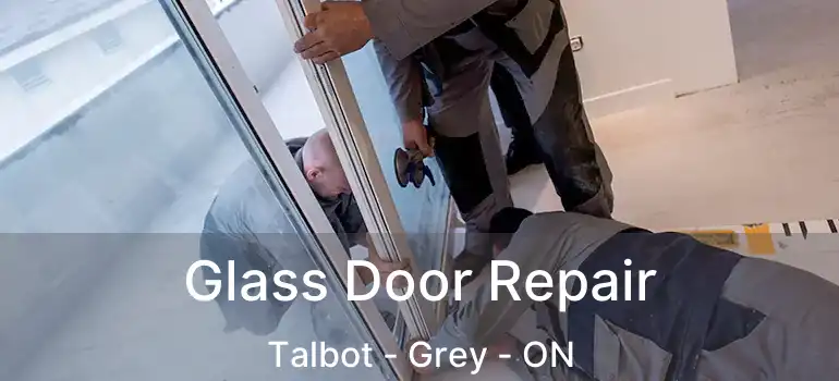 Glass Door Repair Talbot - Grey - ON