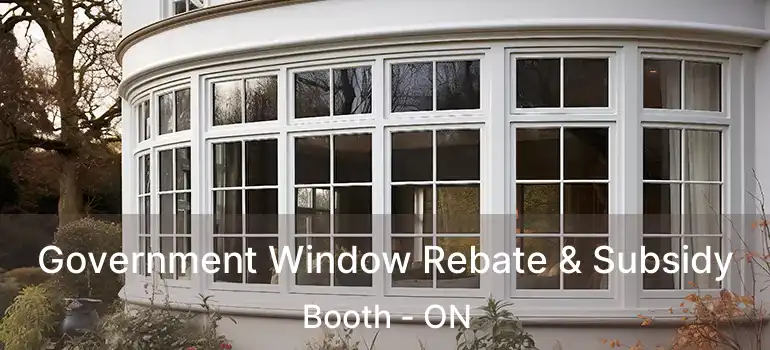  Government Window Rebate & Subsidy Booth - ON