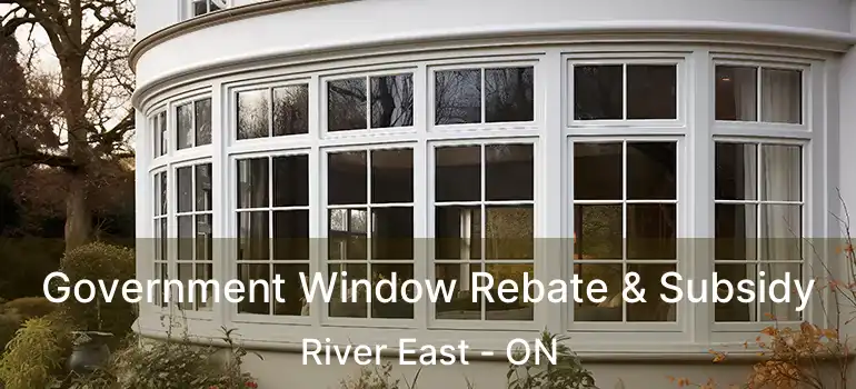  Government Window Rebate & Subsidy River East - ON
