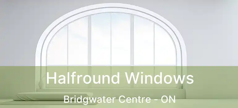  Halfround Windows Bridgwater Centre - ON
