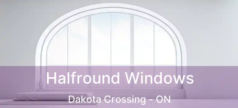  Halfround Windows Dakota Crossing - ON