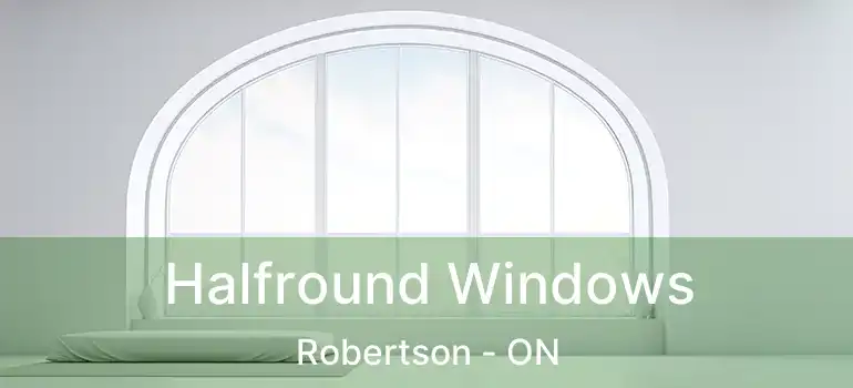  Halfround Windows Robertson - ON