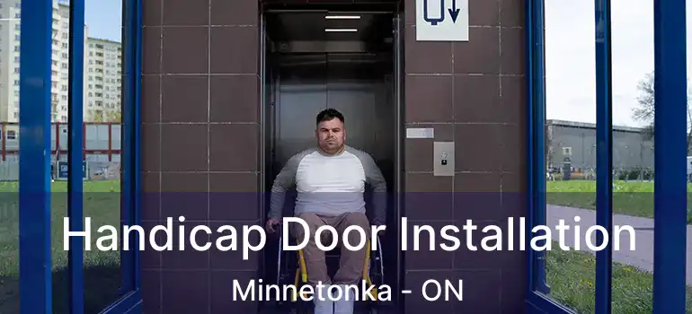  Handicap Door Installation Minnetonka - ON