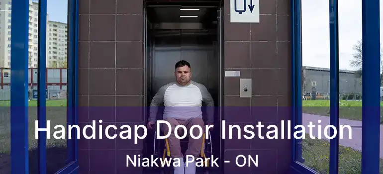  Handicap Door Installation Niakwa Park - ON