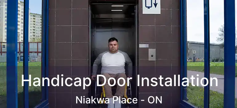  Handicap Door Installation Niakwa Place - ON