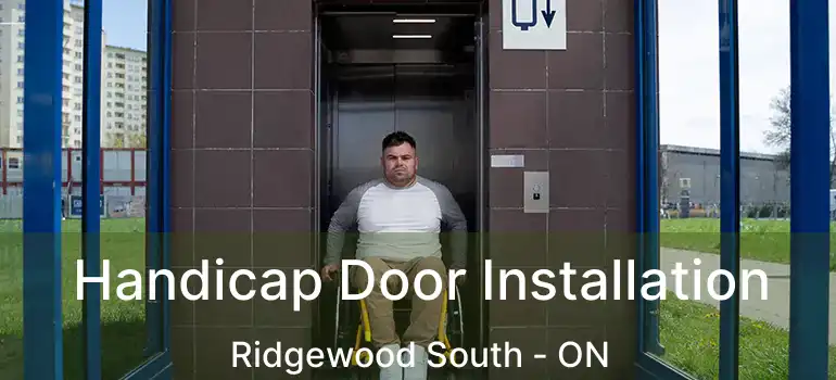  Handicap Door Installation Ridgewood South - ON