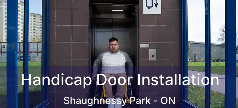  Handicap Door Installation Shaughnessy Park - ON