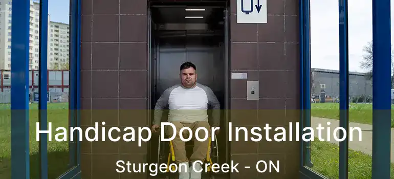  Handicap Door Installation Sturgeon Creek - ON