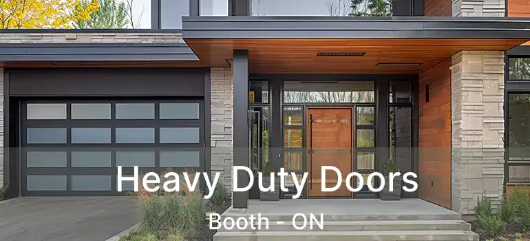  Heavy Duty Doors Booth - ON