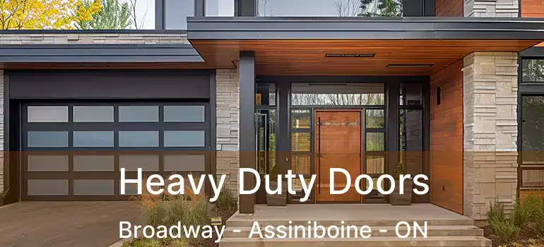  Heavy Duty Doors Broadway - Assiniboine - ON