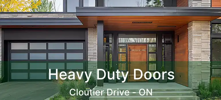  Heavy Duty Doors Cloutier Drive - ON