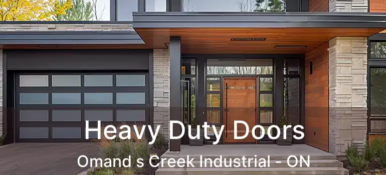  Heavy Duty Doors Omand s Creek Industrial - ON