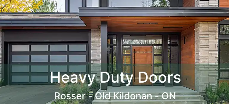  Heavy Duty Doors Rosser - Old Kildonan - ON