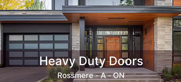  Heavy Duty Doors Rossmere - A - ON