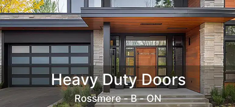  Heavy Duty Doors Rossmere - B - ON