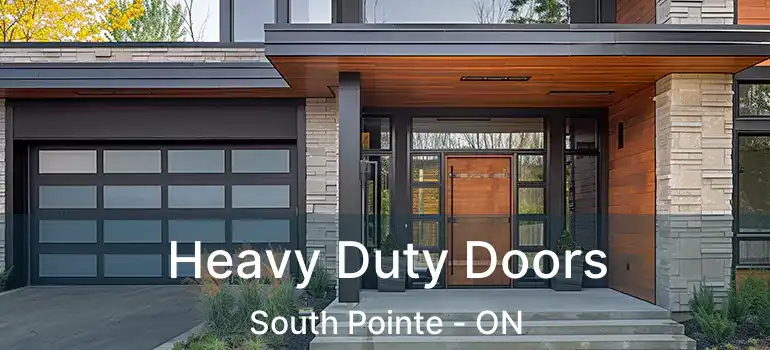  Heavy Duty Doors South Pointe - ON