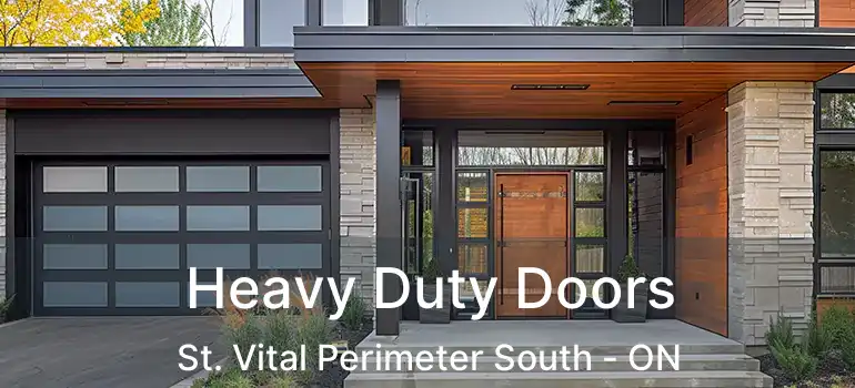  Heavy Duty Doors St. Vital Perimeter South - ON