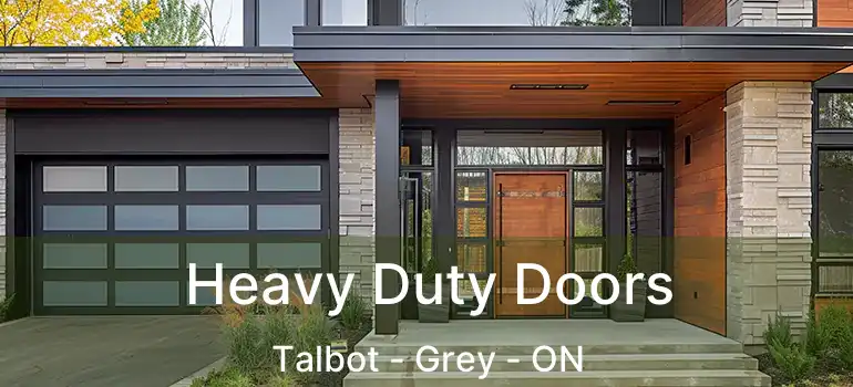  Heavy Duty Doors Talbot - Grey - ON