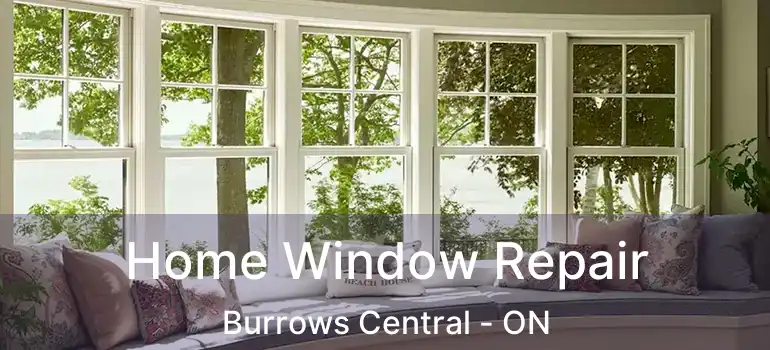  Home Window Repair Burrows Central - ON