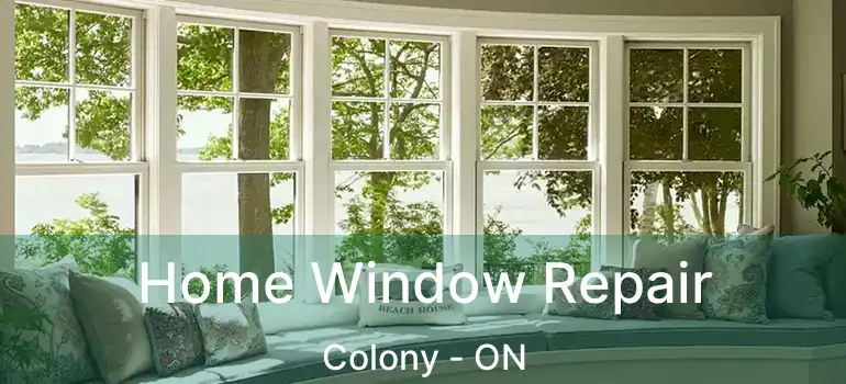 Home Window Repair Colony - ON