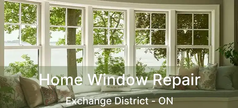  Home Window Repair Exchange District - ON