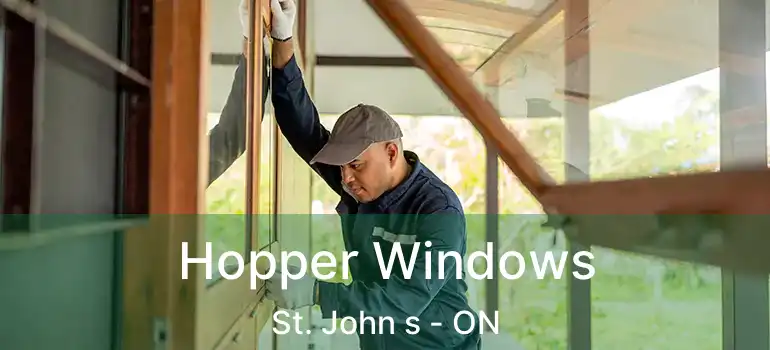  Hopper Windows St. John s - ON