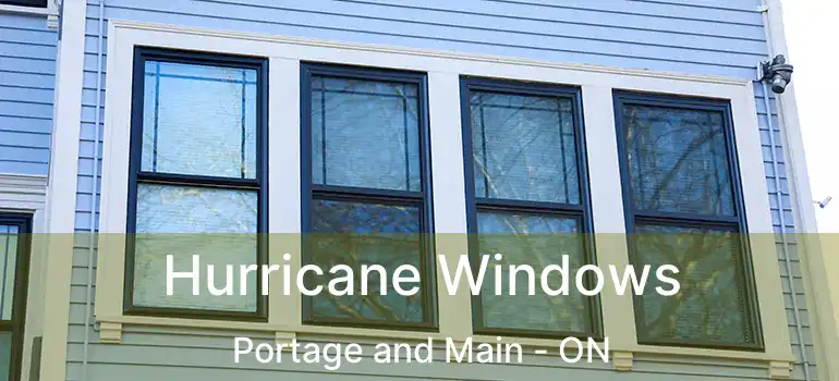  Hurricane Windows Portage and Main - ON