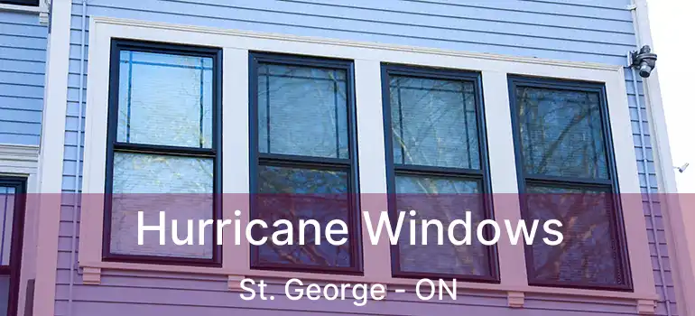  Hurricane Windows St. George - ON