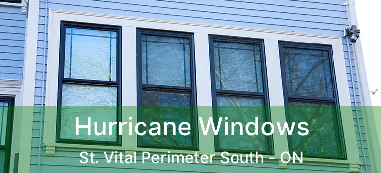  Hurricane Windows St. Vital Perimeter South - ON
