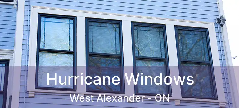  Hurricane Windows West Alexander - ON