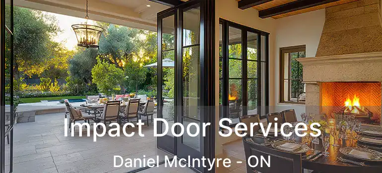  Impact Door Services Daniel McIntyre - ON
