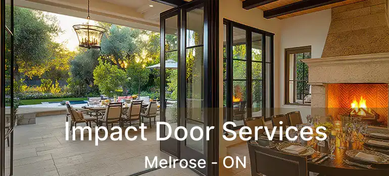  Impact Door Services Melrose - ON