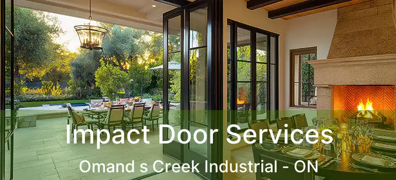  Impact Door Services Omand s Creek Industrial - ON