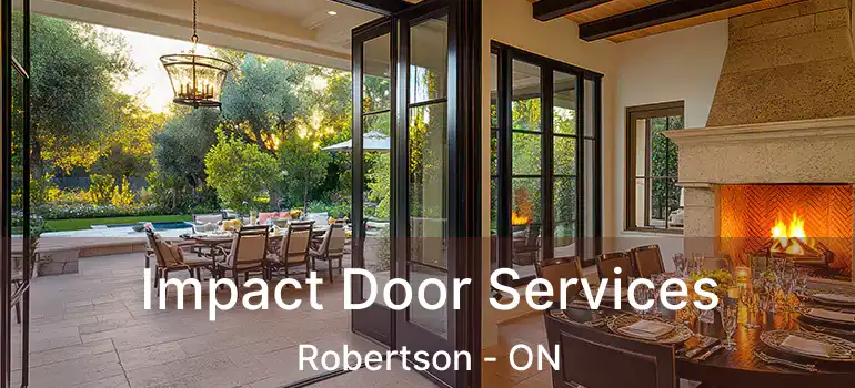  Impact Door Services Robertson - ON
