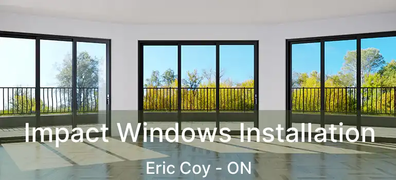  Impact Windows Installation Eric Coy - ON
