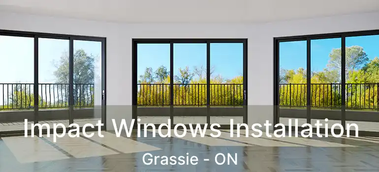  Impact Windows Installation Grassie - ON