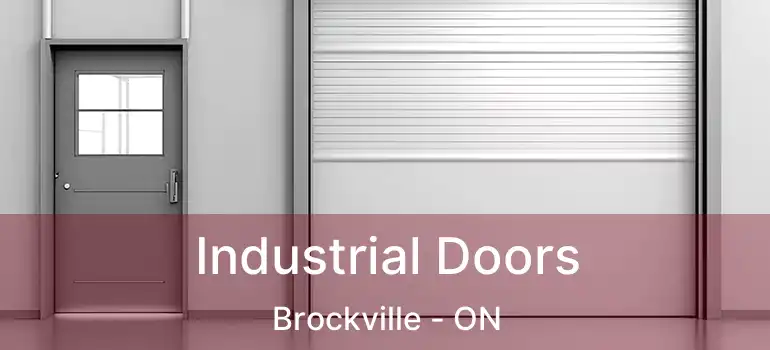 Industrial Doors Brockville - ON