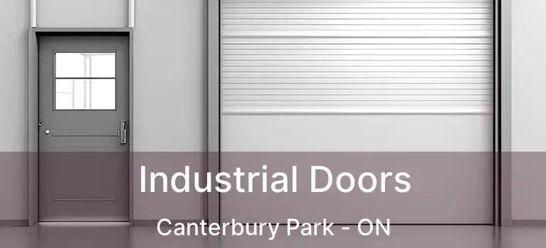  Industrial Doors Canterbury Park - ON