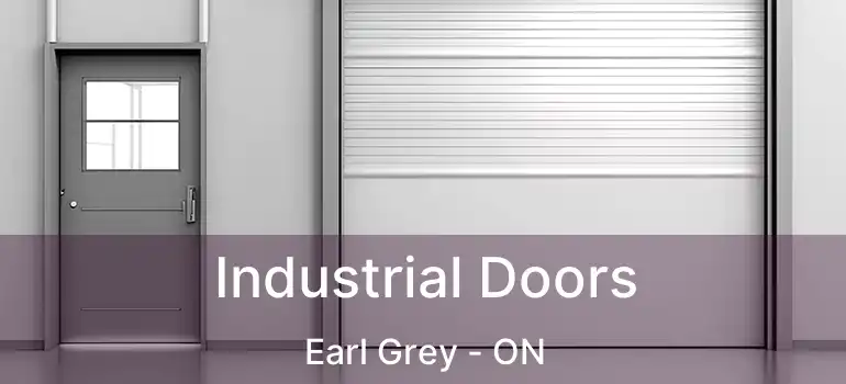  Industrial Doors Earl Grey - ON