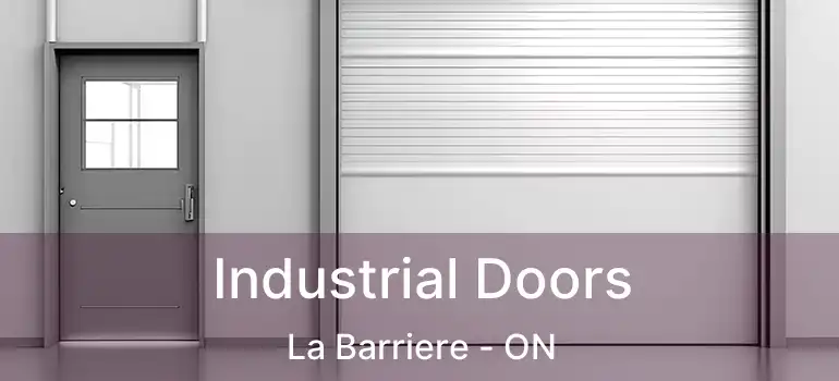  Industrial Doors La Barriere - ON