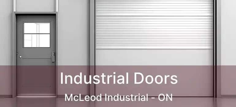  Industrial Doors McLeod Industrial - ON