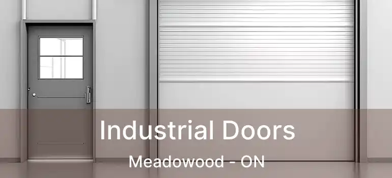  Industrial Doors Meadowood - ON