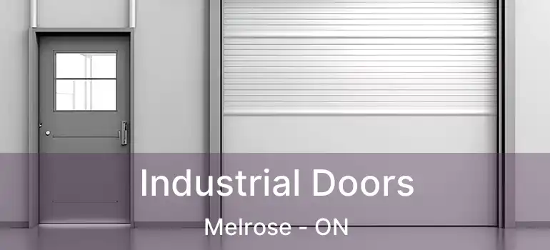  Industrial Doors Melrose - ON