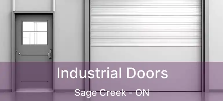  Industrial Doors Sage Creek - ON
