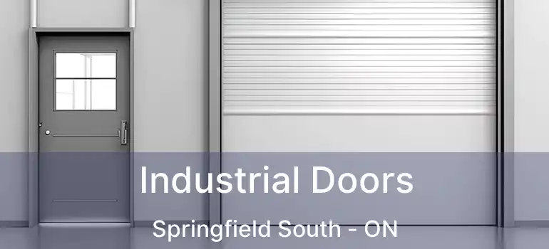  Industrial Doors Springfield South - ON