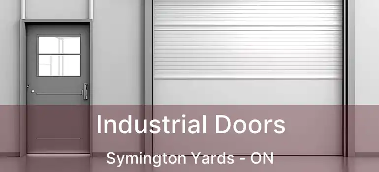  Industrial Doors Symington Yards - ON